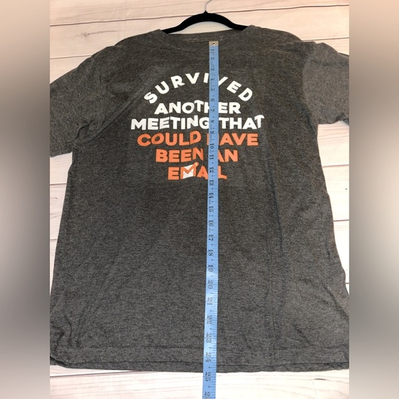 Gray Graphic Men's Shirt - Picture 5 of 5